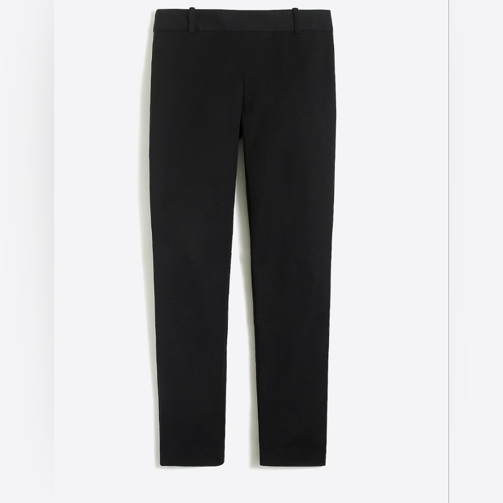 NEW Women's J CREW Black Winnie Stretch Ankle Pant Size 6